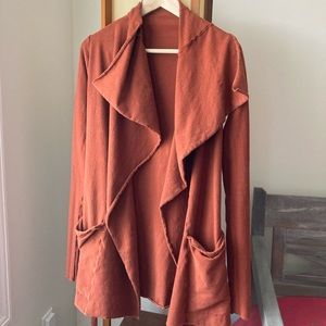 Gaia Conceptions Cocoon Belted W Pockets Tunic S